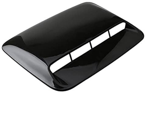 Tubo Espansione Decorazione fai-da-te Grande ABS Presa d'aria Aspirazione flusso Copertura sfiato cofano Prese d'aria per auto Presa cofano nera