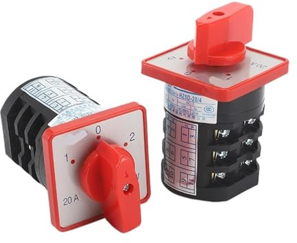 1 pz HZ5D-20/4 M05 M06 20 A 3 poli 3 posizioni interruttore a camme a due tensioni e tre poli motore a induzione interruttore di trasferimento reversibile(20A 4 M05)