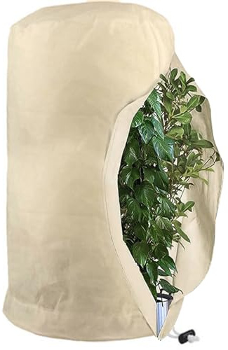 Kübelpflanzensack | 60 x 80 cm | Frostschutz & Reißfest | Winterschutz für Topfpflanzen | Schutzhülle Kübelpflanzen | Pflanzenschutz