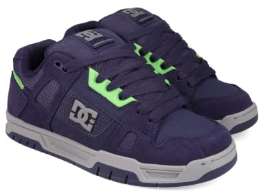 DC Shoes Herren Hirsch, Marineblau/Limette/Grau, 7.5