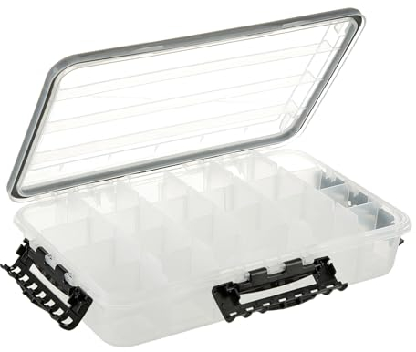 Plano 3741 Tiefe wasserdichte Aufbewahrung, transparent, 35,6 x 22,9 x 7,3 cm, Farblos
