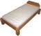 Moonlight Wellness Wasserbett Wasserbettmatratze für Lattenrost - Bezug Frottee, 90% beruhigt, Größe 140x200cm