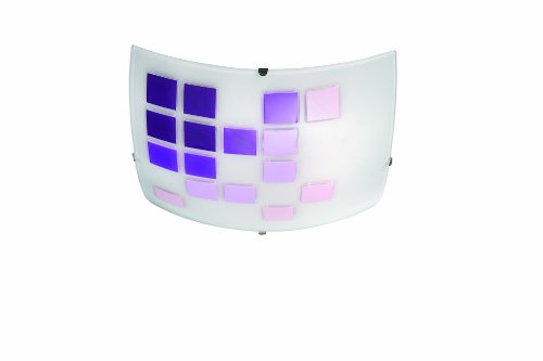 Massive Deckenleuchte Joanne 1X100W Lila lila 9,9 x 30,0 x 30,0 cm