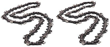 2) Husqvarna H30-72 501840672 - Cadenas de motosierra de 18 pulgadas de 0.325 pulgadas x .050 pulgadas originales