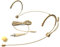 MicroDot, Cuffie con microfono per sistema wireless Sennheiser, con cavo staccabile, connettore da 3,5 mm con sistema di blocco a vite e microfono omnidirezionale, codice: 4016
