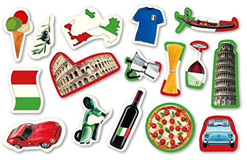 PARTY DISCOUNT Konfetti Italien, ca. 2-6 cm, 48 Stück
