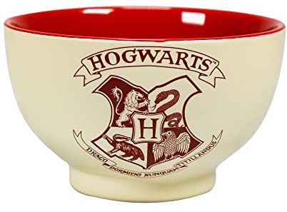 Half Moon Bay Tazón de cereales con el Escudo Hogwarts de Harry Potter