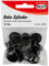 Deko-Zylinder -schwarz-2cm x 2,4cm - Inhalt: 10 Stück 65296