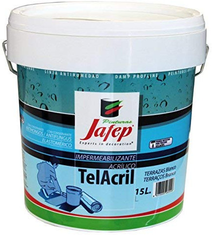 JAFEP Telacril Fachadas Mate Cemento 4 L.