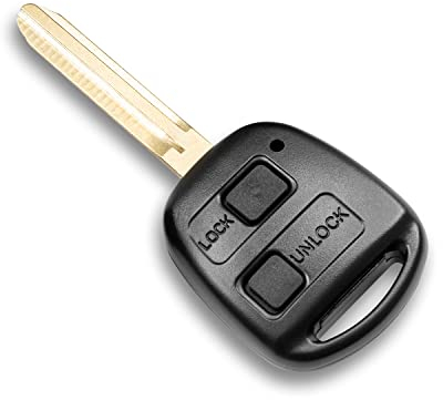 2 Tasti Cassa del Telecomando Tipo Coltello per Toyota Auris Avensis Corolla RAV4 Tundra Yaris - Guscio Chiave Auto Pilota Chiave Auto