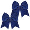 2 Stück Haarschleife Hair Bow Schleife Groß Jubelschleifen Bulk Große Haarschleifen Riesige Cheerleaderschleifen 8 Zoll Kleinkinder Mädchen Riesige Cheerleader Pferdeschwanzhalter Teen Haarbänder
