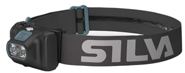 Silva Stirnlampe Led Wiederaufladbar Scout 3XTH - 350 Lumen - 2 Helligkeitsstufen 2 LED- Farben Kopflampe Rotlicht - Helmlampe Feuerwehr Stirnlampe Fahrrad Stirnlampe Outdoor Stirnlampe Sport