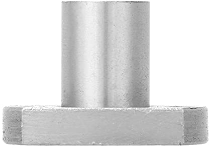 Linearlager, Flansch-Linearbewegungslager, ovale Ausführung, Stahl, hohe Genauigkeit LMH10UU für endlosen Hub mit zylindrischen Wellen(LMH10UU)