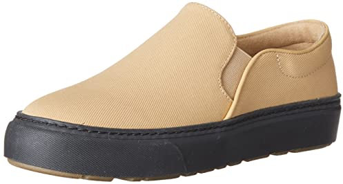 Amazon Essentials Zapatilla Cómoda sin Cordones Mujer, Marrón Caqui, 42 EU