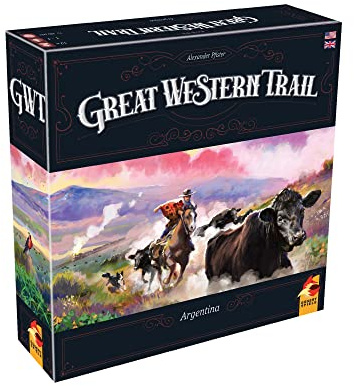 Plan B Games | Great Western Trail: Argentina | Board Game | Ages 12+ | 2-4 Players | 70-150 Minutes Playing Time
