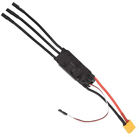 Dilwe RC ESC, 50A Brushless ESC Drehzahlregler 5V/3A BEC Output for RC Drone, Foam Flugzeuge, Model Airplane Accessories
