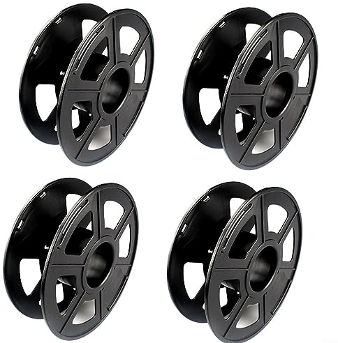 HpLive Lot de 4 bobines de câble vides pour lumières de Noël