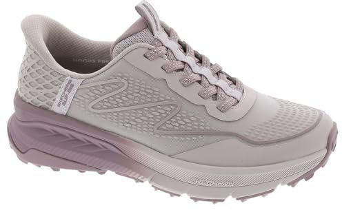 Skechers Switch Back Mist, Zapatillas Mujer, Purple Textile/Synthetic/Multi Trim, 39.5 EU
