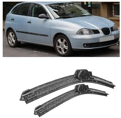 Scheibenwischer-Set Vorne, für Seat Ibiza MK3 6L 2002-2005 Scheibenwischer Klare Sicht Wischblätter Auto Zubehör 21+19