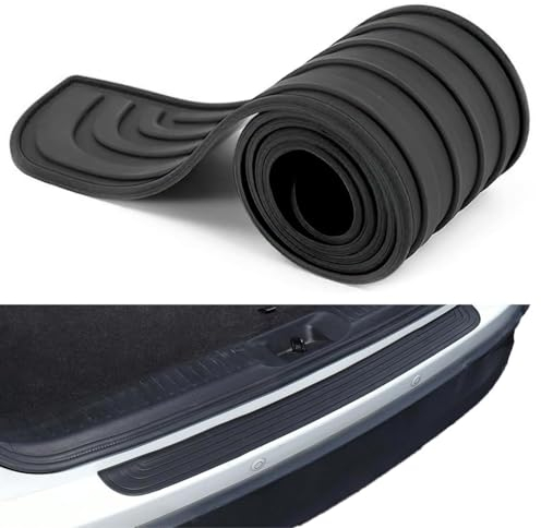 Protezione Paraurti Auto, Protezione Paraurti Posteriore, Paracolpi Portiere Auto, Accessori Auto per La Maggior Parte Delle Auto, Suv (90cm*7cm, Nero)