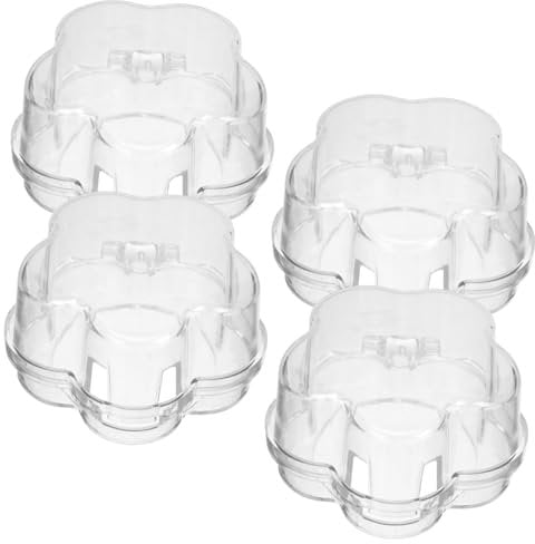 MERRYHAPY 4stücke Herdknopfabdeckungen Kindersicher Für Gasherd Backofenknöpfe Ersatz Sicherheitsknöpfe Herd Control Knopfabdeckungen Gasherdknöpfle