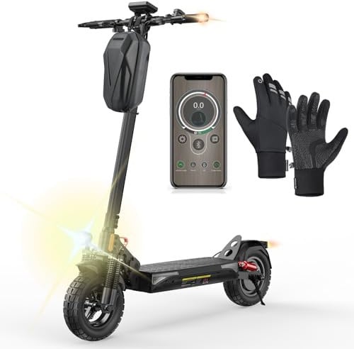 T4 10 Offroad Elektroroller+Handschuhe