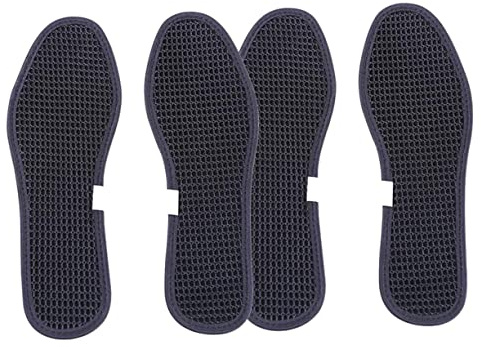 SHERCHPRY 2paare Schuhpolster Bambuskohle Einlegesohlen Sportschuhe Kissen Fußpflege Einlegesohlen Schuhzubehör Schuhkissen Schuhe Deo Schuhpolster Schweißabsorbierend