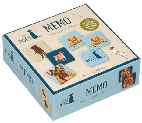 Die Spiegelburg Coppenrath 22017 I Love Dogs - Hunde-Memo