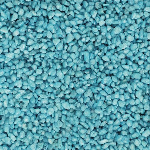 Eurosand Dekogranulat/Dekosteine (2-3 mm), 1 kg, türkis