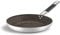 Pentole Agnelli ALSA111BINF36 Padella Svasata Alta per Saltare, Alluminio, Argento, 36 cm