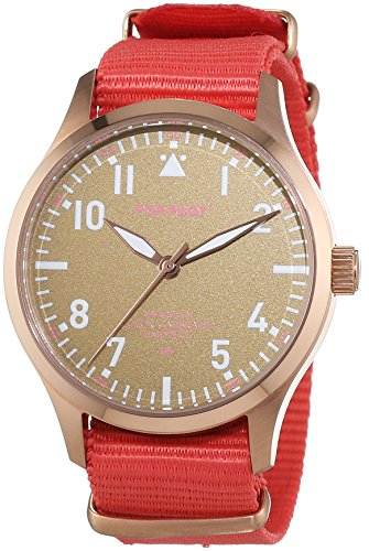 Pop Pilot Unisex Analog Quarz Smart Watch Armbanduhr mit Stoff Armband LIS