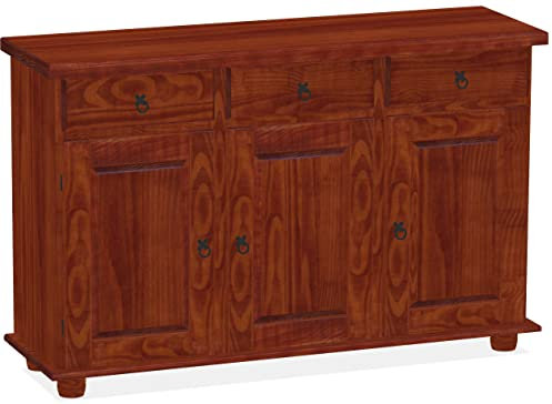 Sideboard Mahagoni Rio Classico Esszimmer Holz Pinie Massivholz Echtholz Farbe wählbar Brasilmöbel