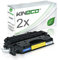 Kineco 2 Toner kompatibel mit HP CE505A/ 05A Laserjet P2035, Laserjet P2055D, Laserjet P2030 Series, Laserjet P2050 Series, Laserjet P2055DTN, Laserjet P 2057DM - Schwarz je 2.300 Seiten