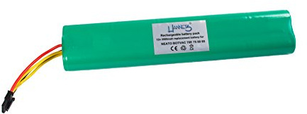 Batterie Hannets de haute qualité pour Neato Botvac I Batterie Neato-Botvac Robot aspirateur robot I Accessoires Neato Batterie 3500 mAh Batterie de remplacement 12V pas pour la série D3