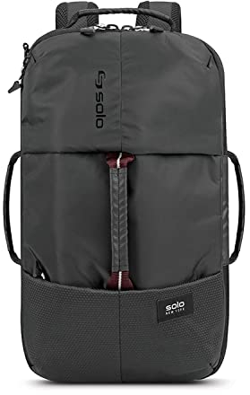 Solo Unisex-Adult Star Hybrid Backpack, Black, One Size