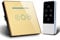 Touch Dimmer Switch UK Standard Crystal Touch Glass Remote Control Light Smart Switch (Gold)
