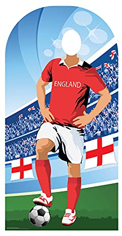 England (World Cup Football Stand-in) New Adult Size 6ft /190cm Tall