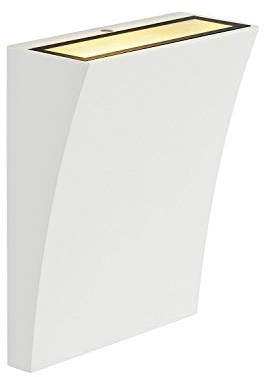 LED Außenwandleuchte Delwa, 3000K, IP44, weiß