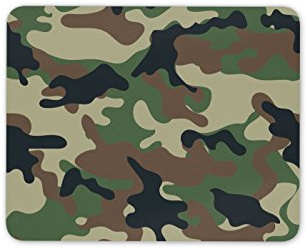 Camo Pattern Mouse Mat Pad - Camouflage Army Forces RAF Computer #13105