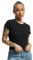 Urban Classics Women's T-Shirt Ladies Stretch Jersey Cropped Tee, Black, S