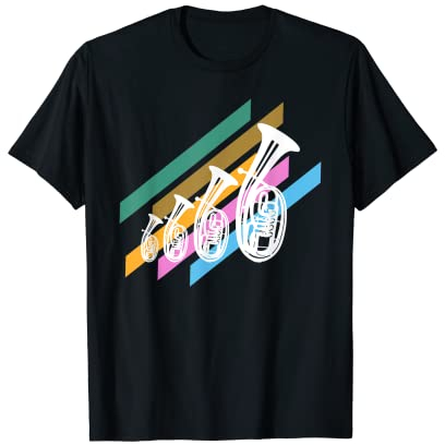 Horn Spieler Lehrer Geschenk Tenorhorn Flügelhorn Instrument T-Shirt