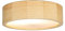 Licht-Erlebnisse Deckenlampe Glas Holz Kiefer Flur Wohnzimmer Ø27 cm E27 1-flammig blendarm Modern gemütliche Deckenleuchte Treppenhaus ARBARO