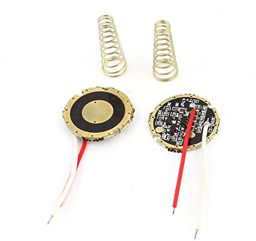 Aexit Q5 LED Flashlight Torch 5-Mode Wired Driver Dimmer Circuit Board 20mm 2pcs (51f0aa2305799935203e654a4e8f6a86)