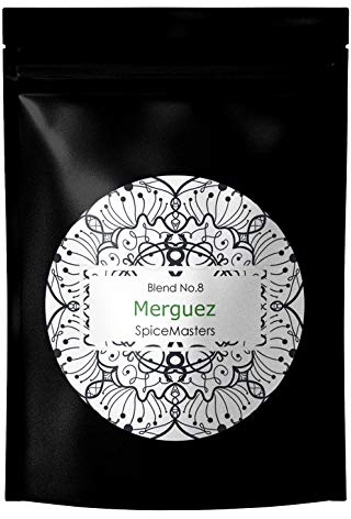 Merguez Spice Mix - Superior Hand Blended Premium Mix by Spice Masters - Authentic Made Simple