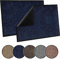 TrendMakers Door Mat Indoor & Outdoor Non-Slip Rubber Backed door mats indoor Super Absorbent Washable Dirt Trapper doormats - Durable & wrinkle-free Barrier Rug (Blue Cotton Fibers- 50cm x 80cm)
