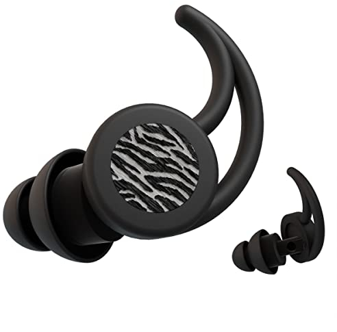 Thone X Ohrstöpsel animal zebra 20 dB Damping Gehörschutz für Konzerte, Festivals, Partys und Musiker - einzigartigem Membran Filter für ein besseres Hör erlebnis X in Ihren eigenen Stil