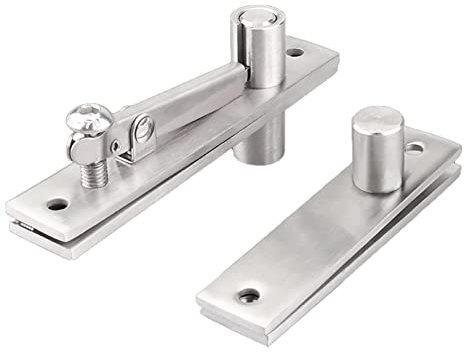 Bisagras de puerta de rotación Trabajo pesado 150 kg Acero inoxidable 304 para puerta invisible Bisagras pivotantes ocultas 360° para puerta de armario 1 juego
