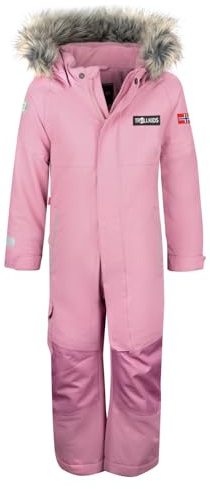 Trollkids Kids Kirkenes Snowsuit 86, mauve/plum