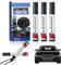 Miioto Auto Kratzer Reparaturstift, Auto Lackreparaturstift, Lackstift Schwarz Auto, Wasserfester Autolack-Kratzer-Reparaturstif, Tragbares Auto Universal für Autokratzer (Schwarz) (Schwarz)