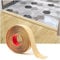 Art3d Bande de transition autocollante en vinyle,Bande de seuil – Bande de séparation de sol stratifié pour joindre les espaces de sol, transition de seuil de moquette,122x4cm,Jaune tremble
